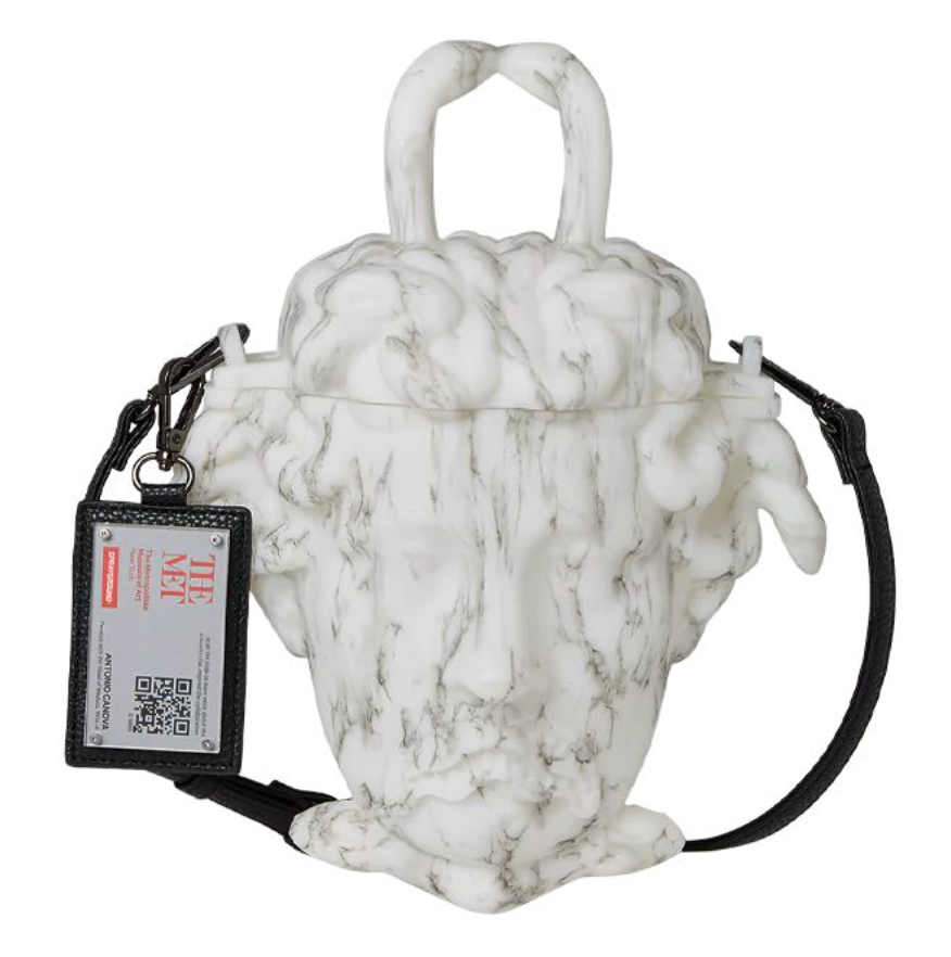 Sprayground Met Medussa Marble Statue Head