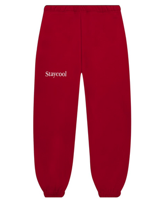 Stay Cool Charm Sweatpants Cherry