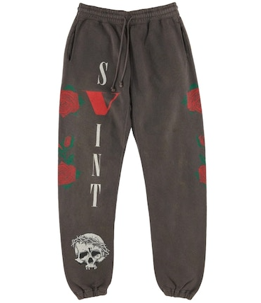 Saint Mxxxxxx x VLONE Sweatpants Black