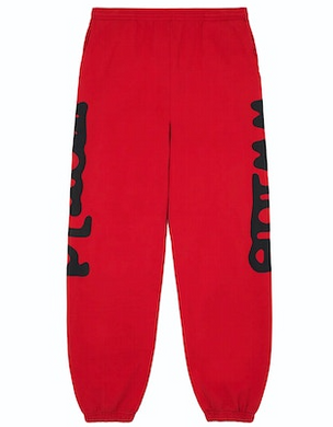 Sp5der Beluga Sweatpants Red