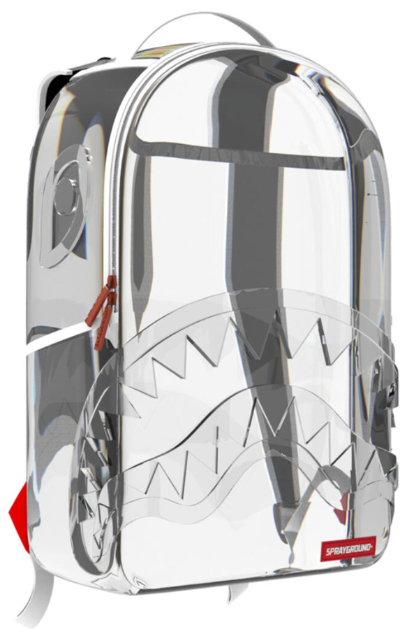 Sprayground Clear Sharkmouth DLX Backpack