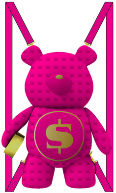 Sprayground Sorbet Stunna Mini Bear Cub Backpack