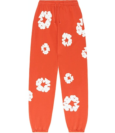 Denim Tears The Cotton Wreath Sweatpants Orange