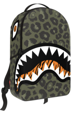 Sprayground Leopard Incognito DLXSR Backpack