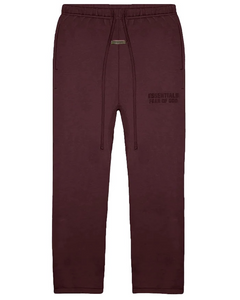 FEAR OF GOD ESSENTIALS Kids Relaxed Sweatpants Plum