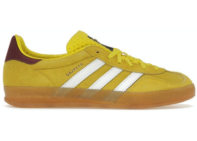 adidas Gazelle Indoor Bright Yellow Collegiate Burgundy (W)